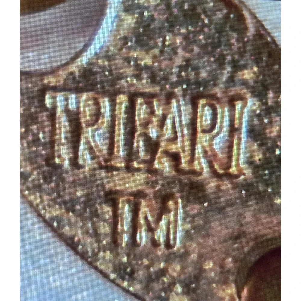 Vintage Trifari Rhinestone Jewelry Set, Choker, Earrings,‎ Bracelet - Signed